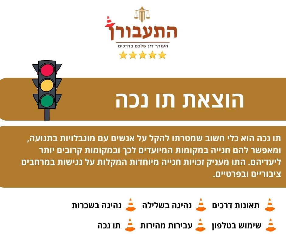 הוצאת תו נכה | זכאות | התהליך | עליות ומחירים להוצאת התג | התעבורן ...
