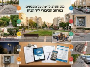 מה חשוב לדעת על מפגעים במרחב הציבורי ליד הבית